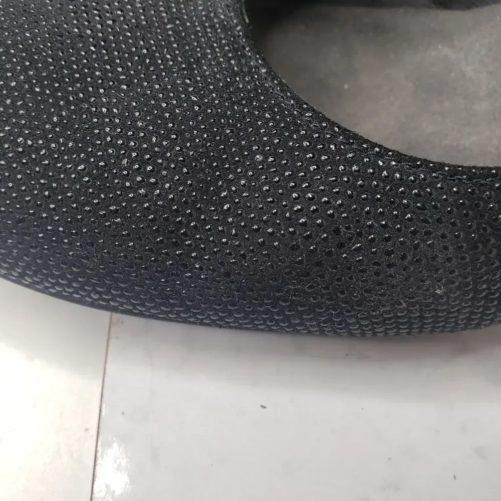Stuart Weitzman black textured dressy career wedges shoes size 9 - Picture 4 of 9